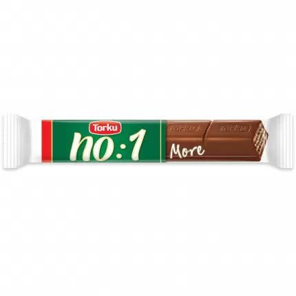 ТОРКУ №1: ВАФЛЯ В МОЛОЧНОМ ШОКОЛАДЕ С КАРАМЕЛЬЮ - TORKU NO: 1 MORE MILK CHOCOLATE COATED WAFER WITH CARAMEL 6X24X32 G