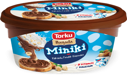 КРЕМ ФУНДУКА С КАКАО БАНАДА МИНИКИ -  BANADA MINIKI COCOA HAZELNUT CREAM (%8) 12X450 G