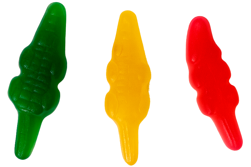 ЖЕЛИФАНС ЖЕЛЕЙНЫЕ КОНФЕТЫ КРОКОДИЛ - JELIFANS CROCODILE 15 G 8X900G